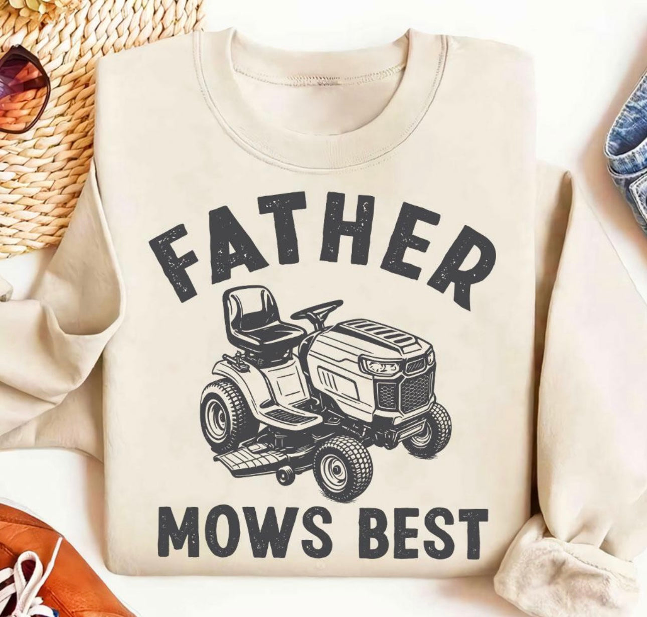 Father Mows Best